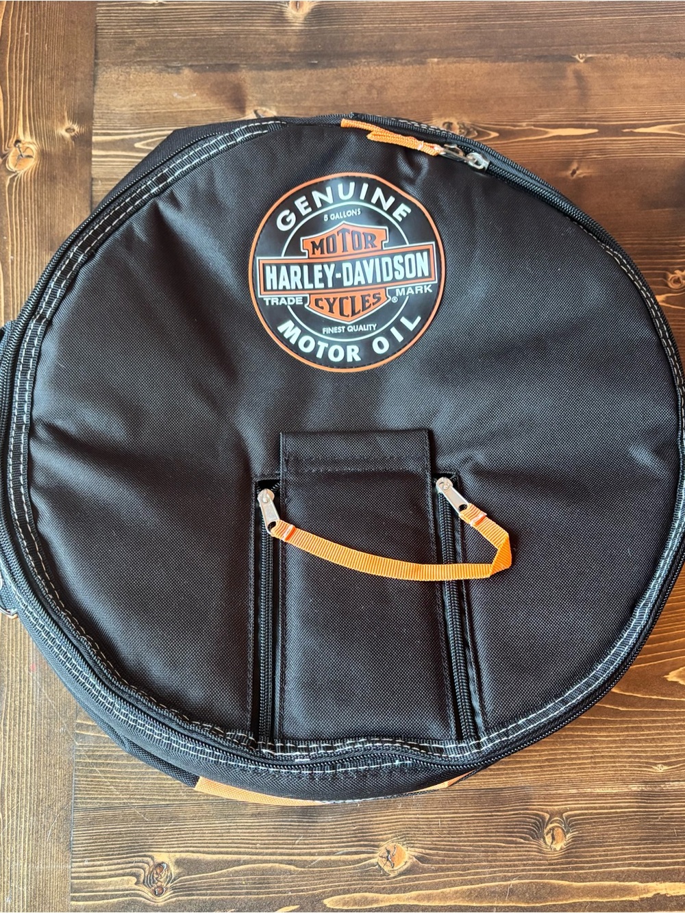 Harley-Davidson Black and Orange Collapsible Cooler- Brand New - Picture 6 of 8